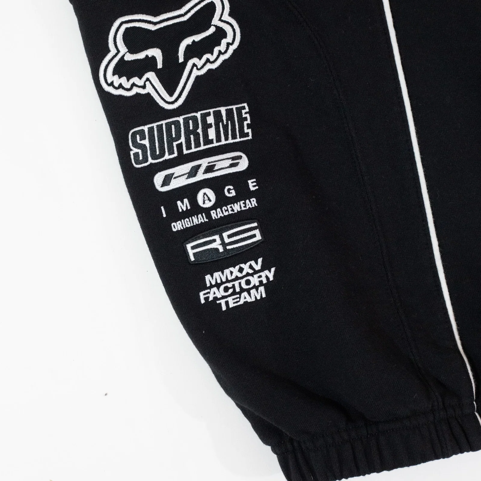 Calça Supreme x Fox Racing Preta — foto 3