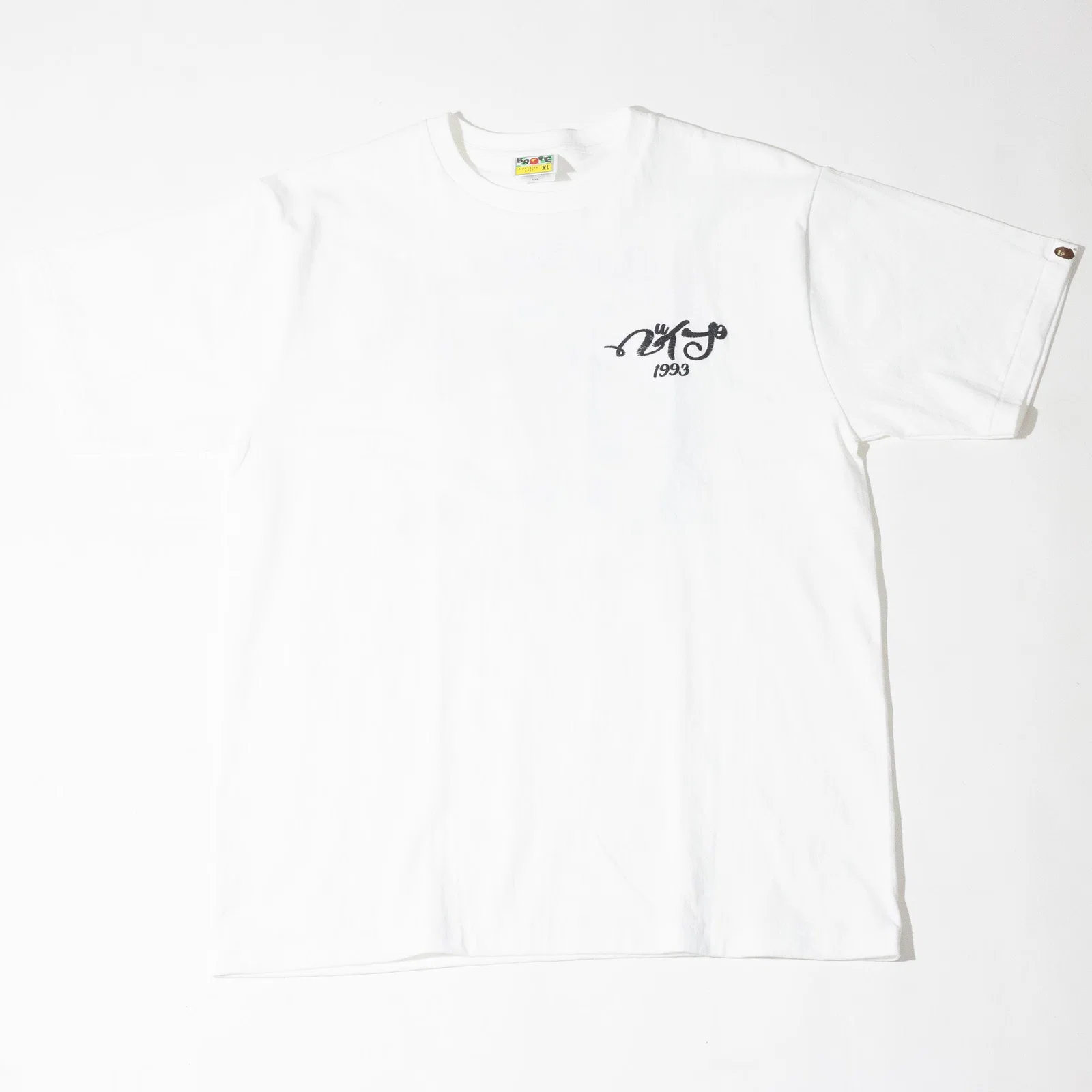 Camiseta BAPE Embroidery Style Souvenir Branca — foto 5