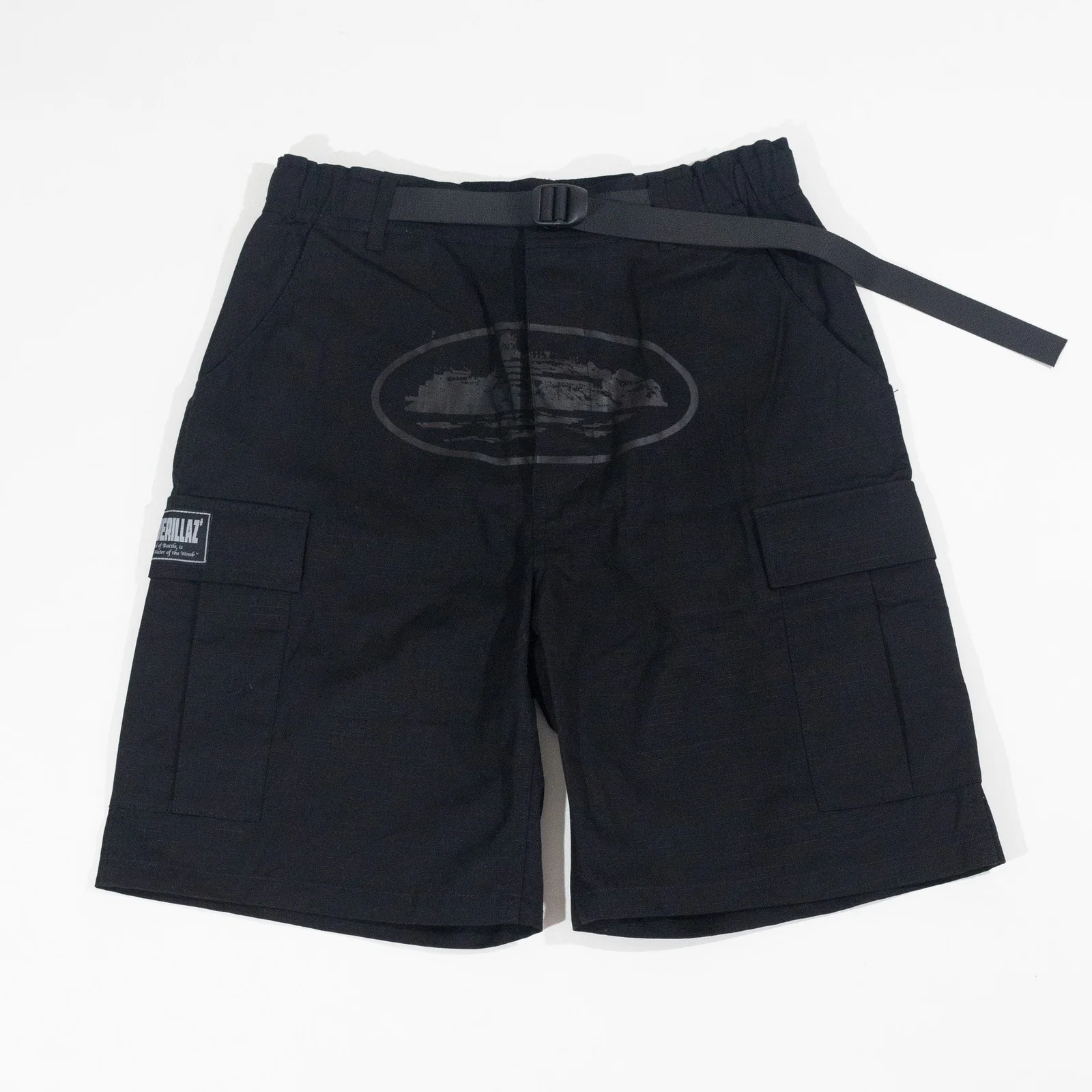Bermuda Corteiz Cargo All Black