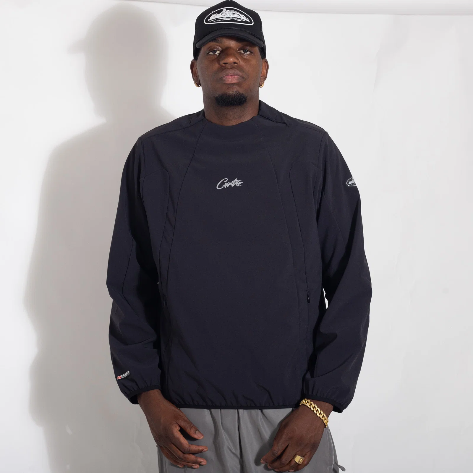 Crewneck Nike x Corteiz Preta — foto 2