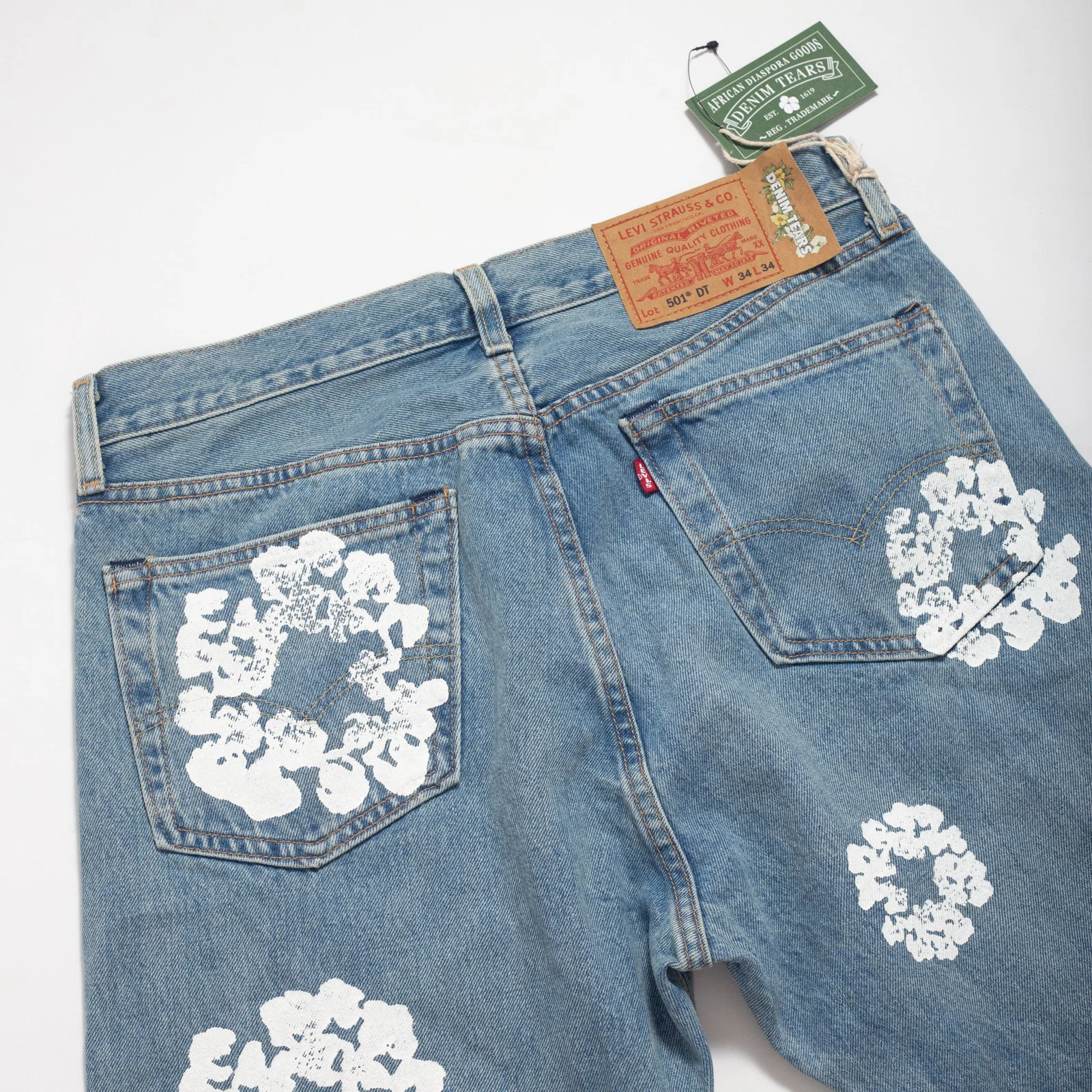 Calça Denim Tears — foto 3