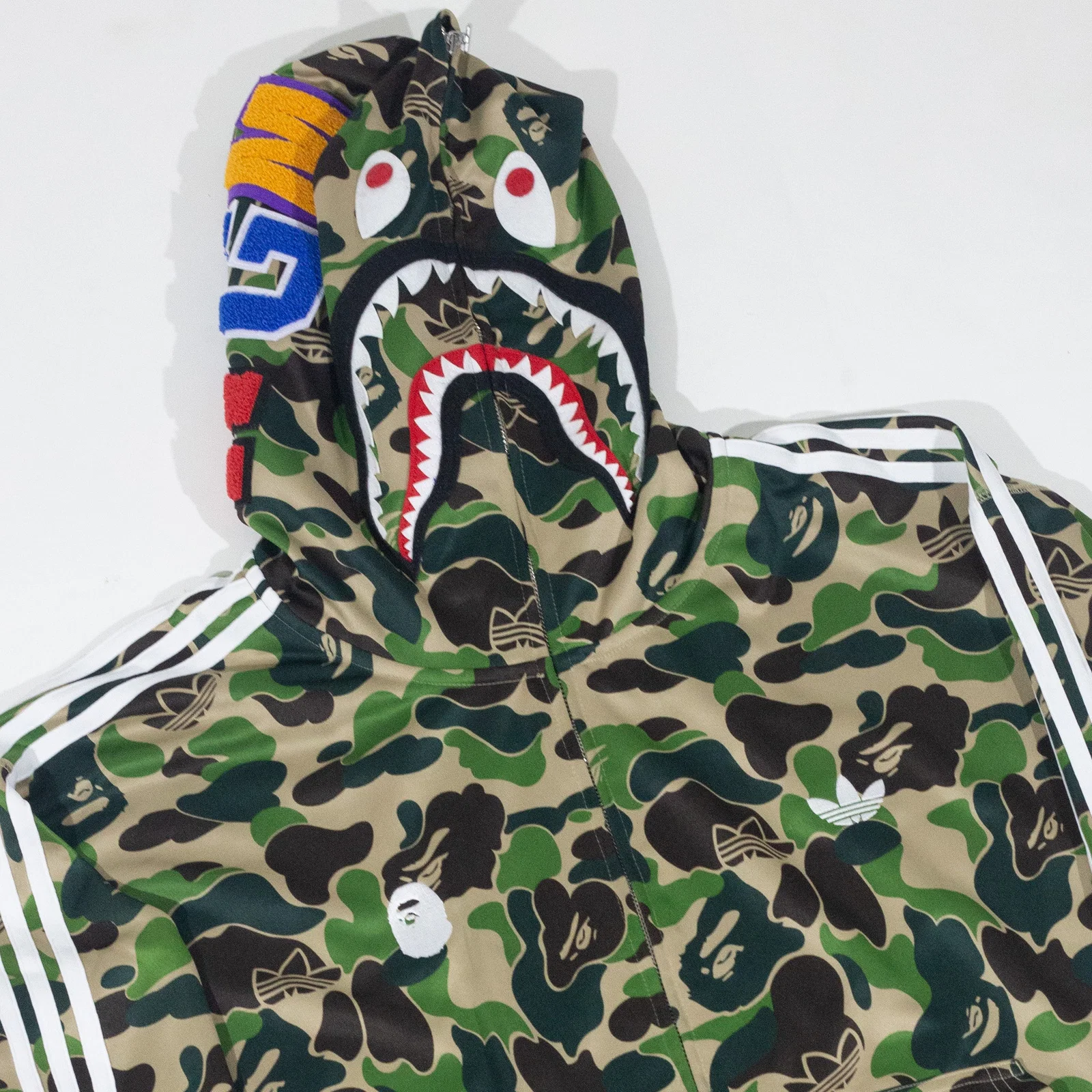 Jaqueta BAPE x Adidas Shark — foto 8