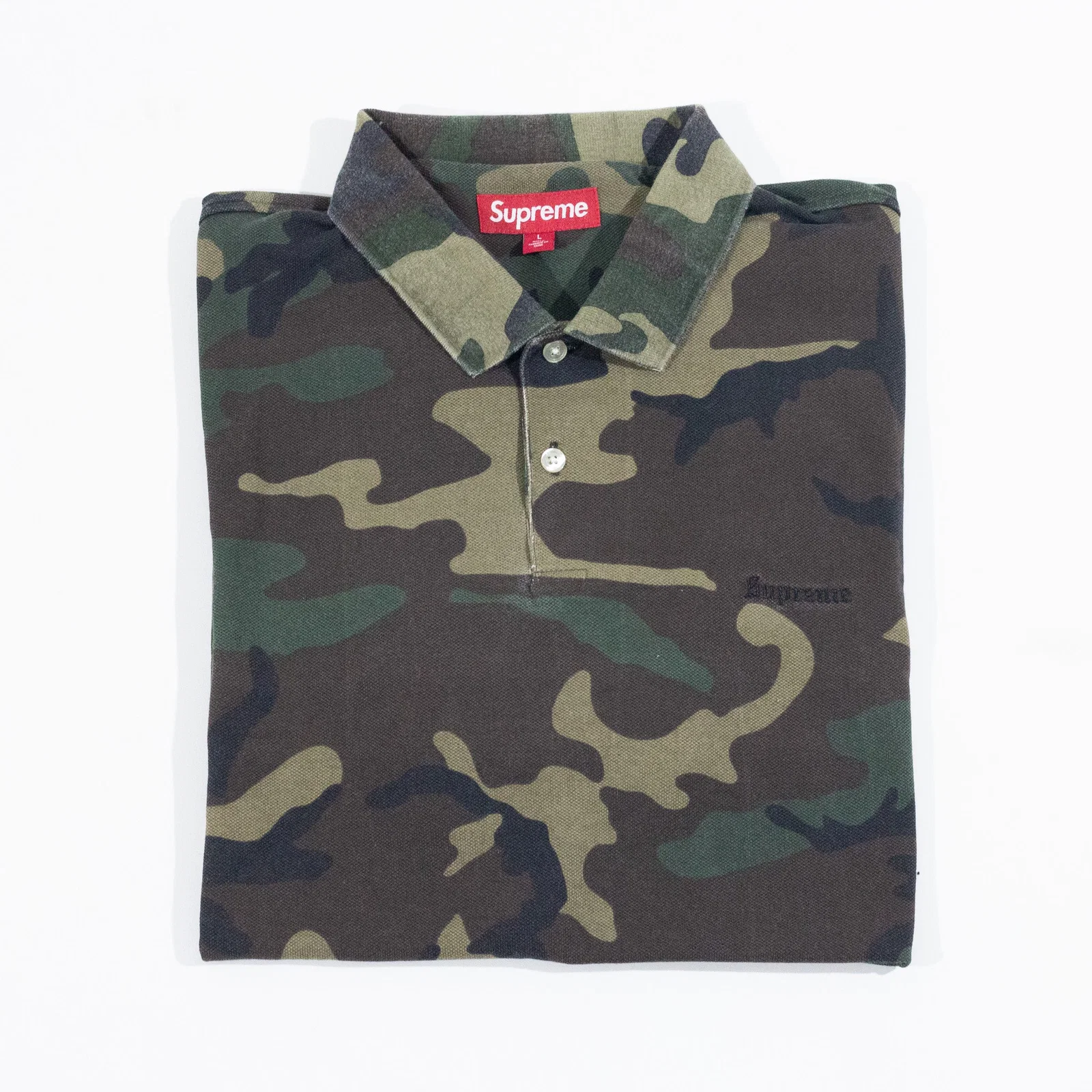Polo Supreme Washed Camo Woodland