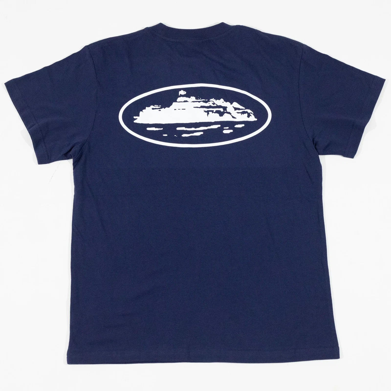 Camiseta Corteiz Island Stamp Azul Marinho — foto 3