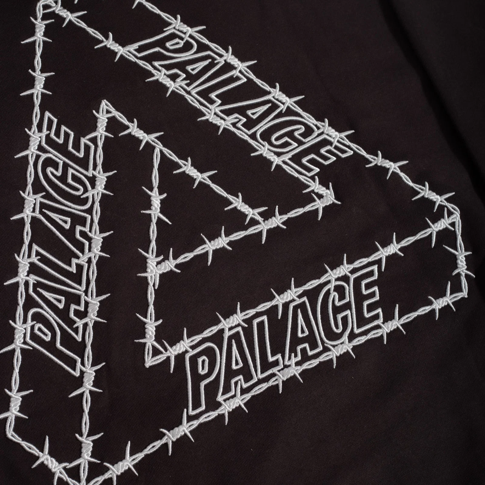 Moletom Palace Barbed Tri-Ferg Preto — foto 4