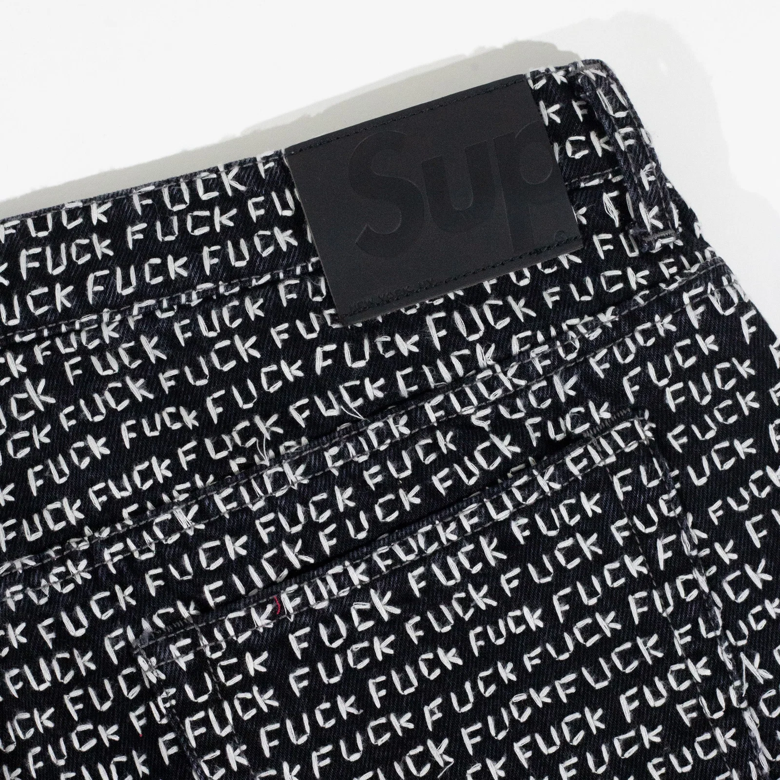 Calça Supreme Jeans Fuck Stich Loose Fit Jean — foto 5