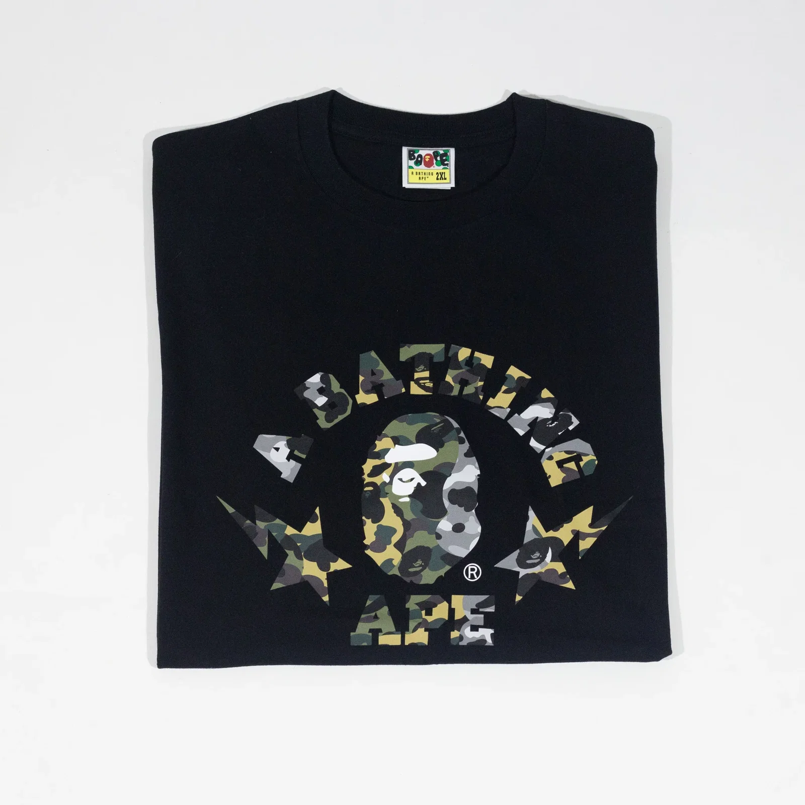 Camiseta BAPE 1st Camo Crazy College