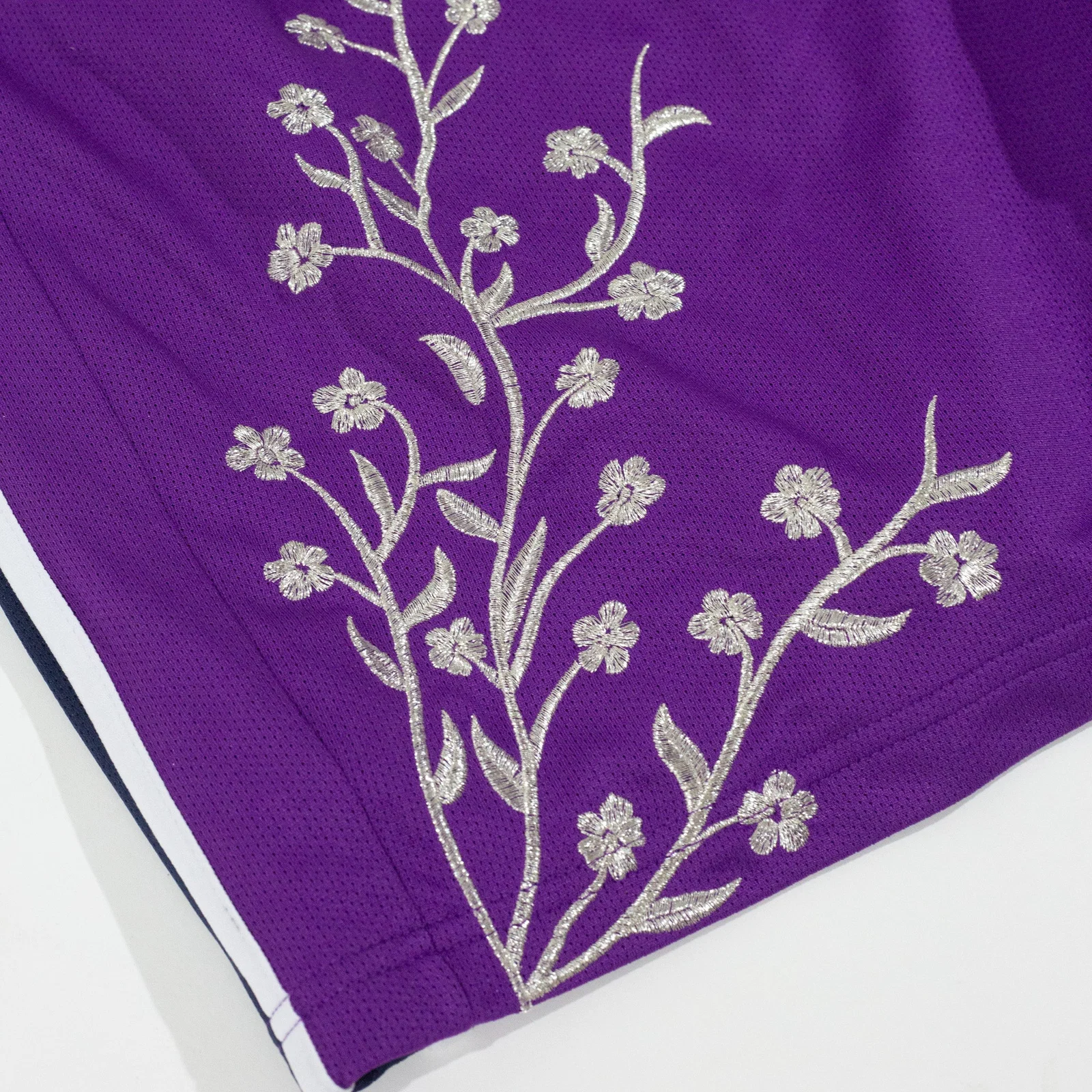 Bermuda Supreme Floral Soccer Roxa — foto 4