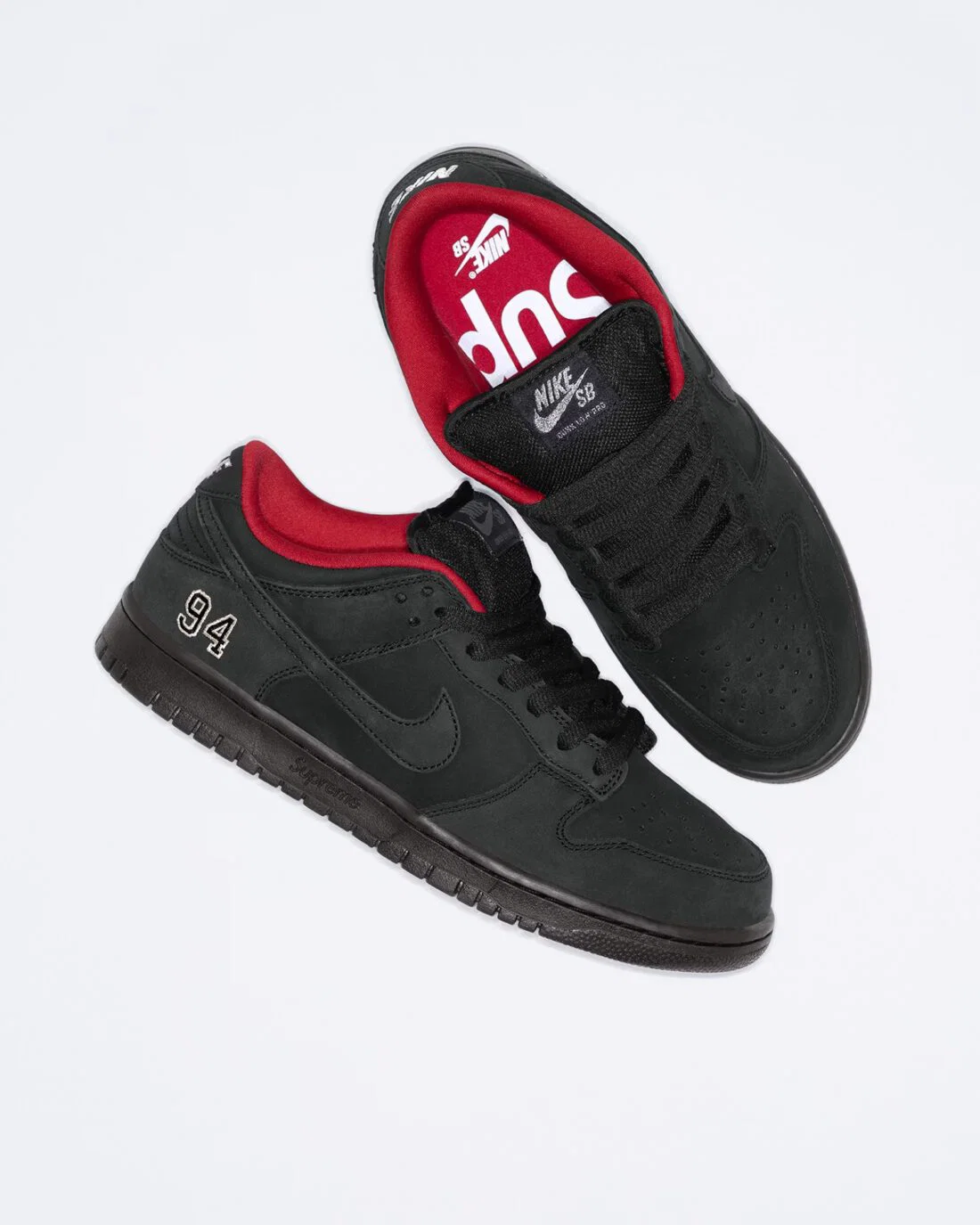 Nike x Supreme Dunk Low SB Preto — foto 2