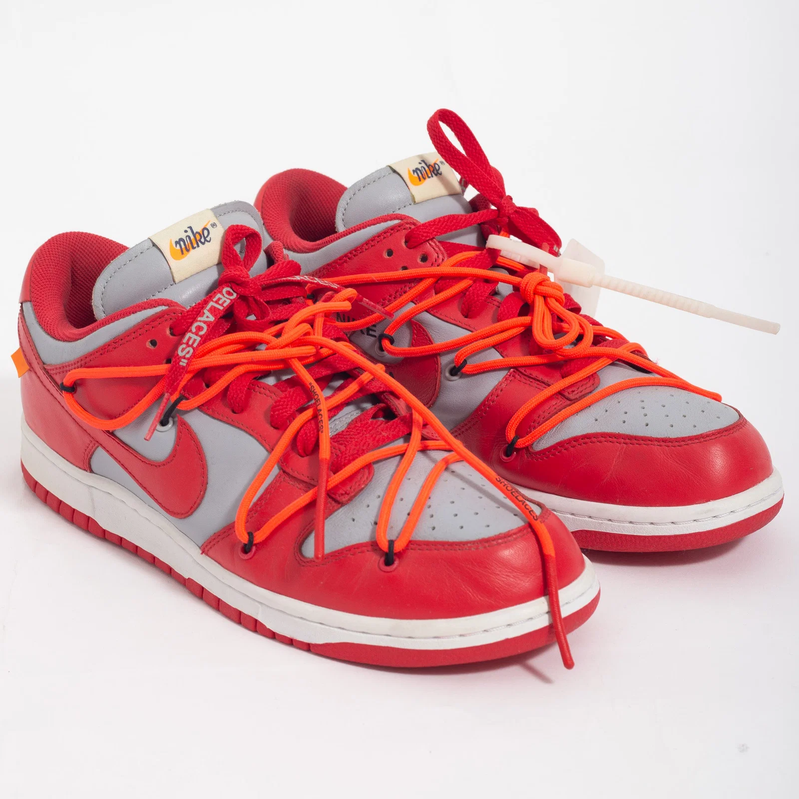Off-White x Nike Dunk University Red (SEMINOVO)