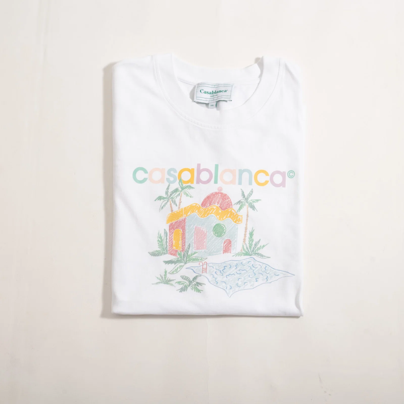 Camiseta Casablanca Graphic Print Branca — foto 2