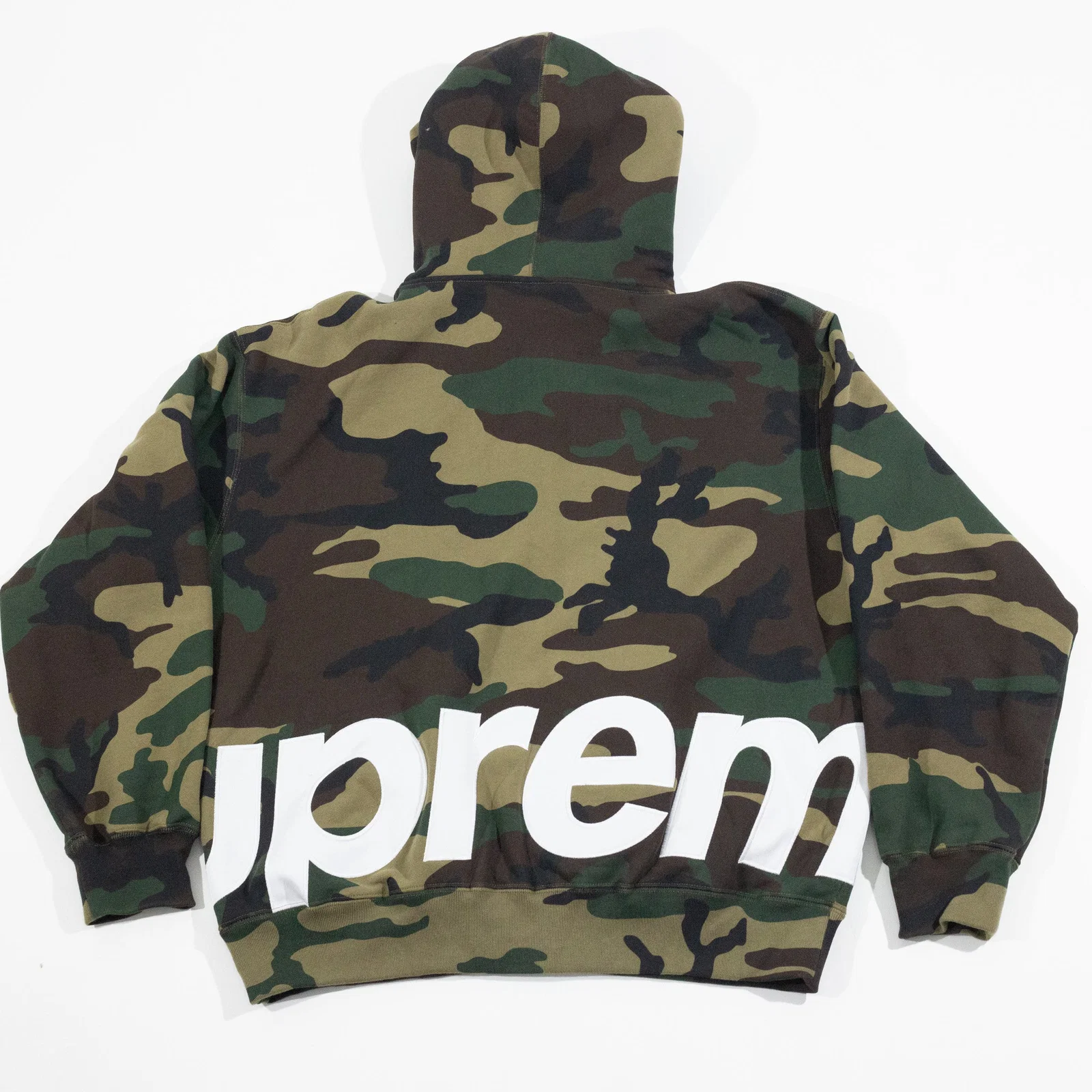 Jaqueta Supreme Big Logo Camo