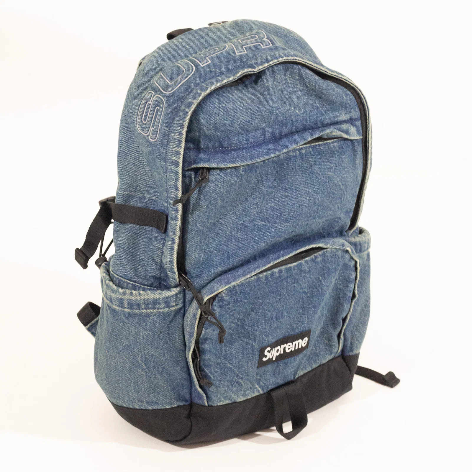 Mochila Supreme Denim Azul — foto 2