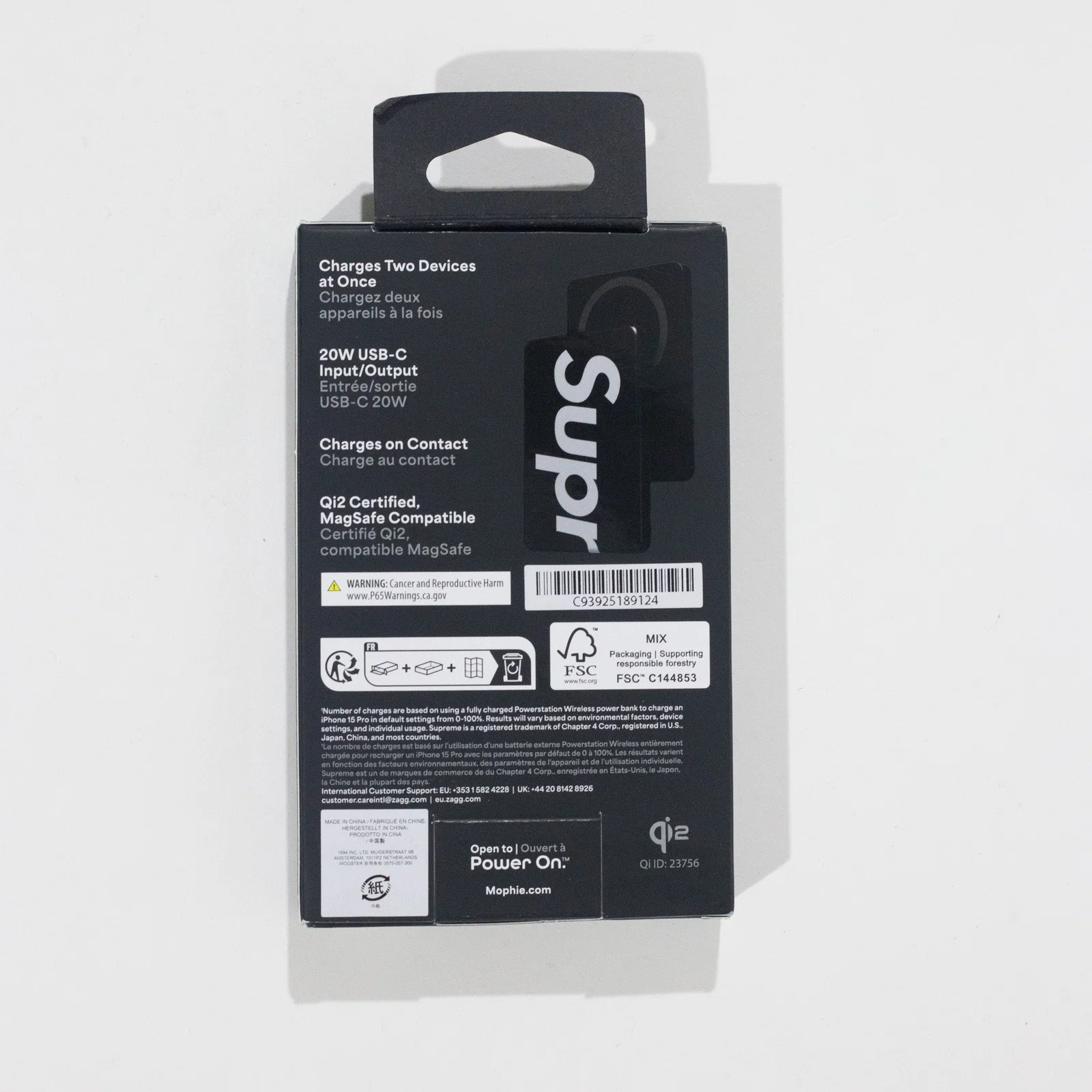 Carregador Portatil Supreme Mophie Q12 — foto 11