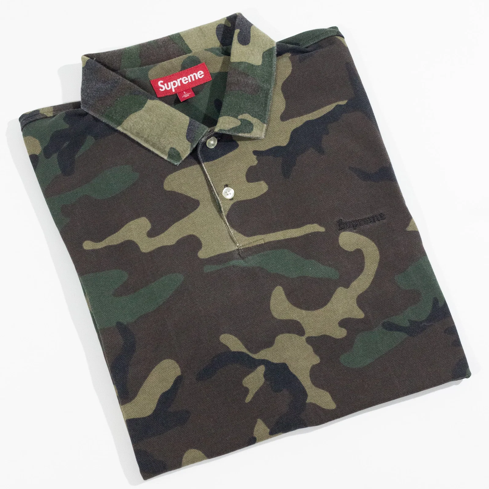 Polo Supreme Washed Camo Woodland — foto 4