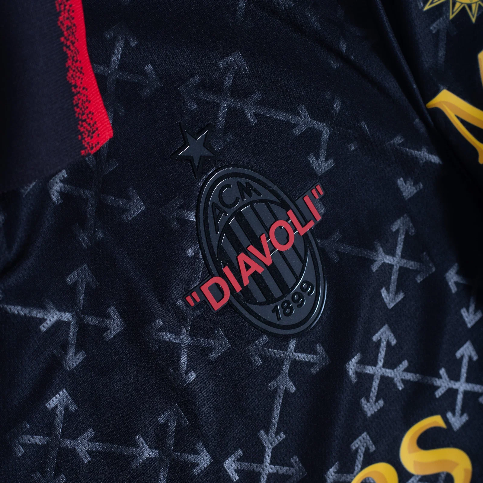Camisa Off-White x AC Milan — foto 4