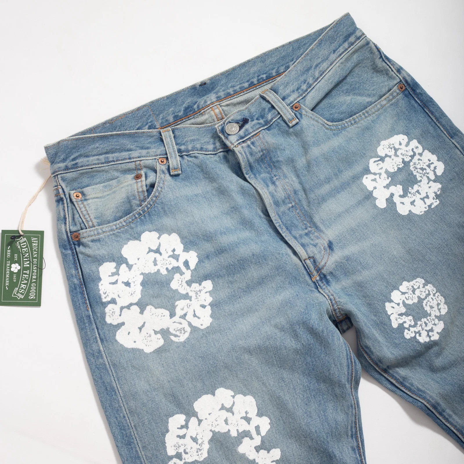 Calça Denim Tears — foto 2