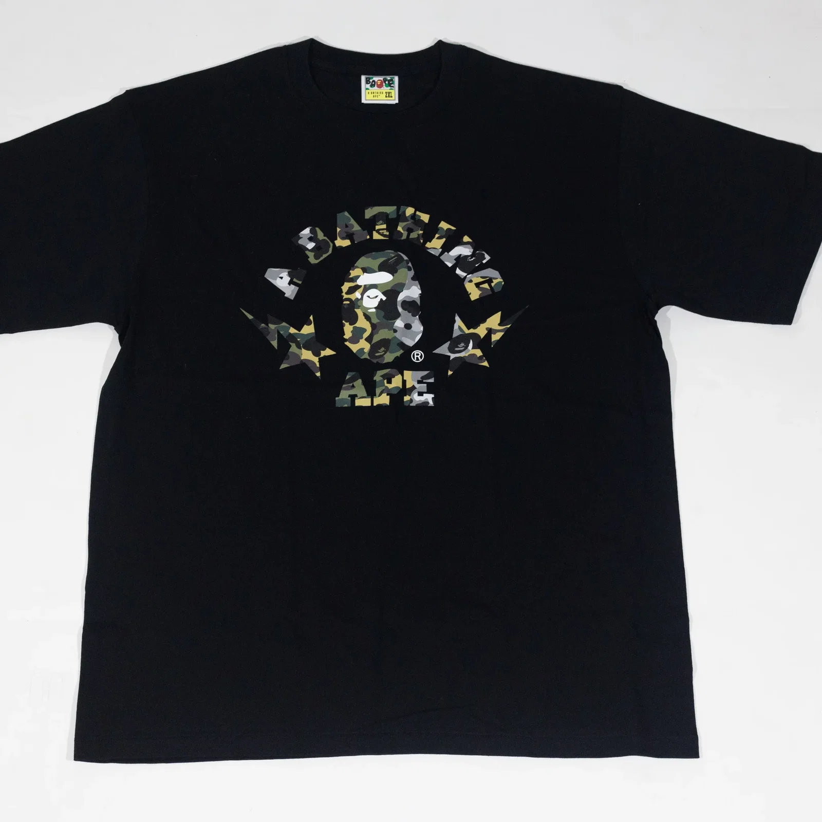 Camiseta BAPE 1st Camo Crazy College — foto 2