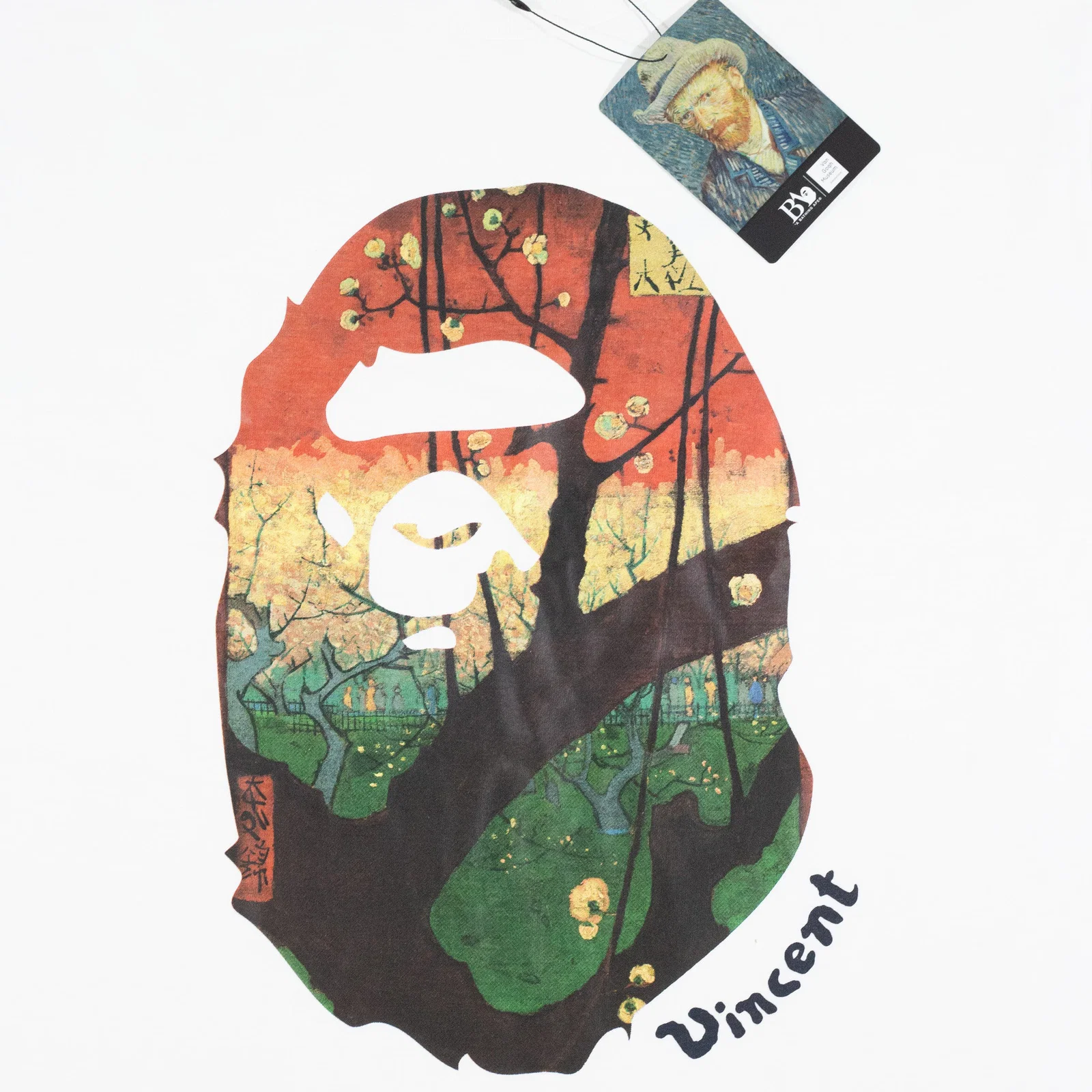 Camiseta Bape x Van Gogh Branca — foto 2