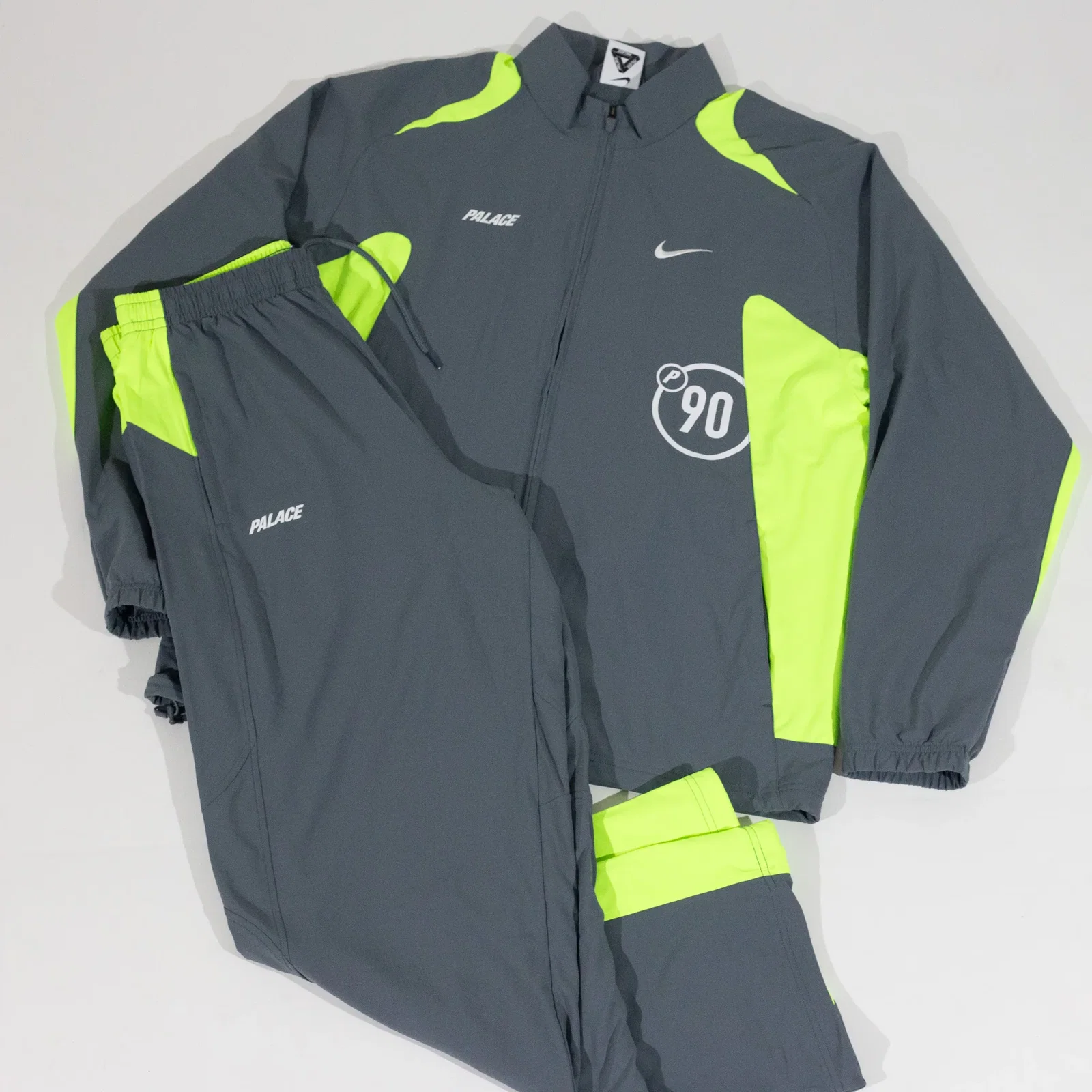 Conjunto Palace Skateboards x Nike - Total 90 ‘P90’ cinza — foto 7