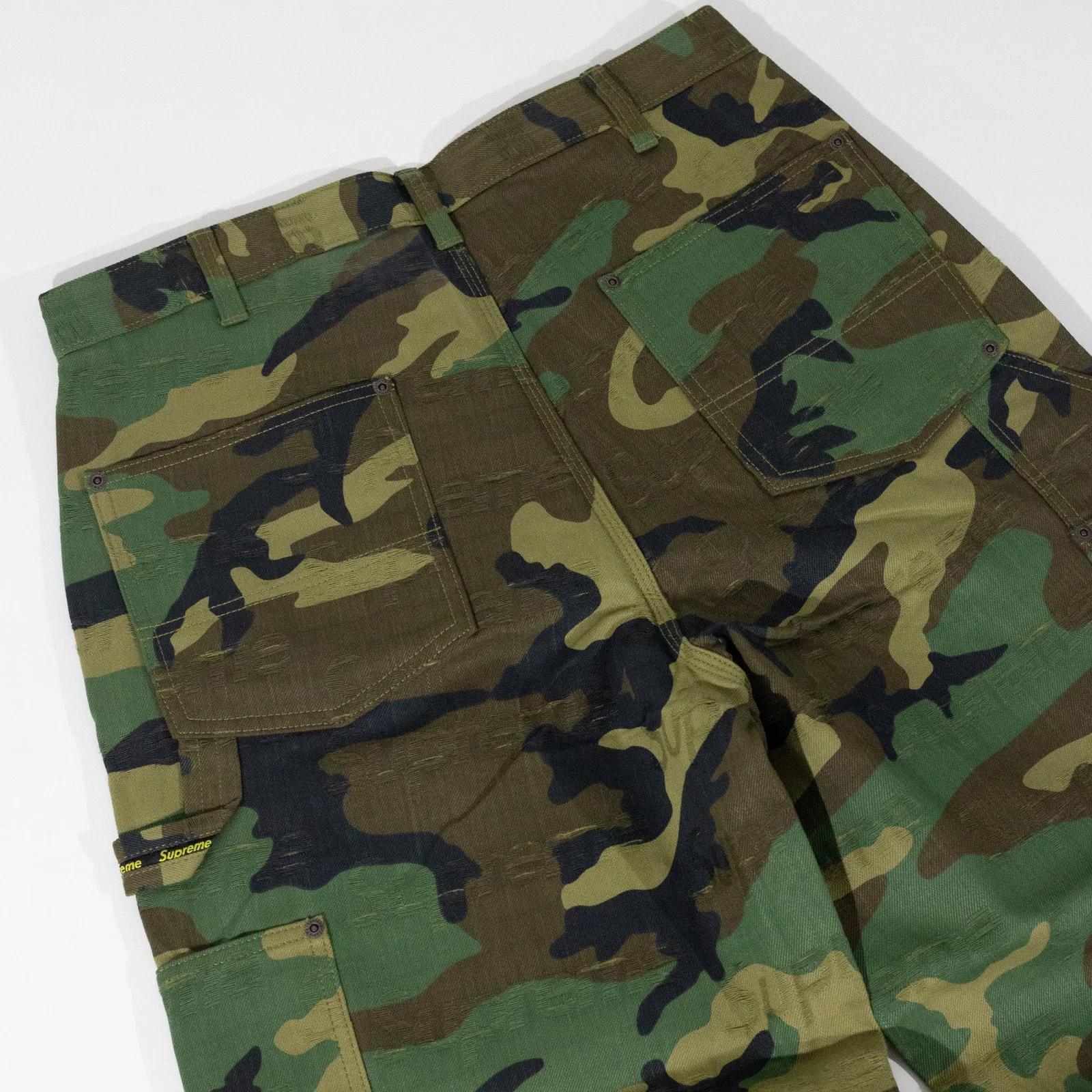 Calça Supreme Jacquard Logos Double Camo — foto 6