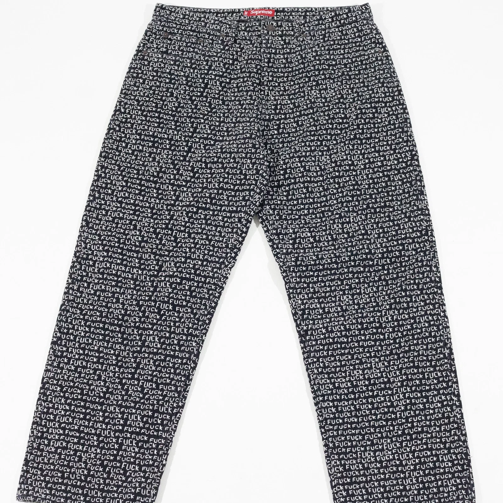 Calça Supreme Jeans Fuck Stich Loose Fit Jean — foto 4