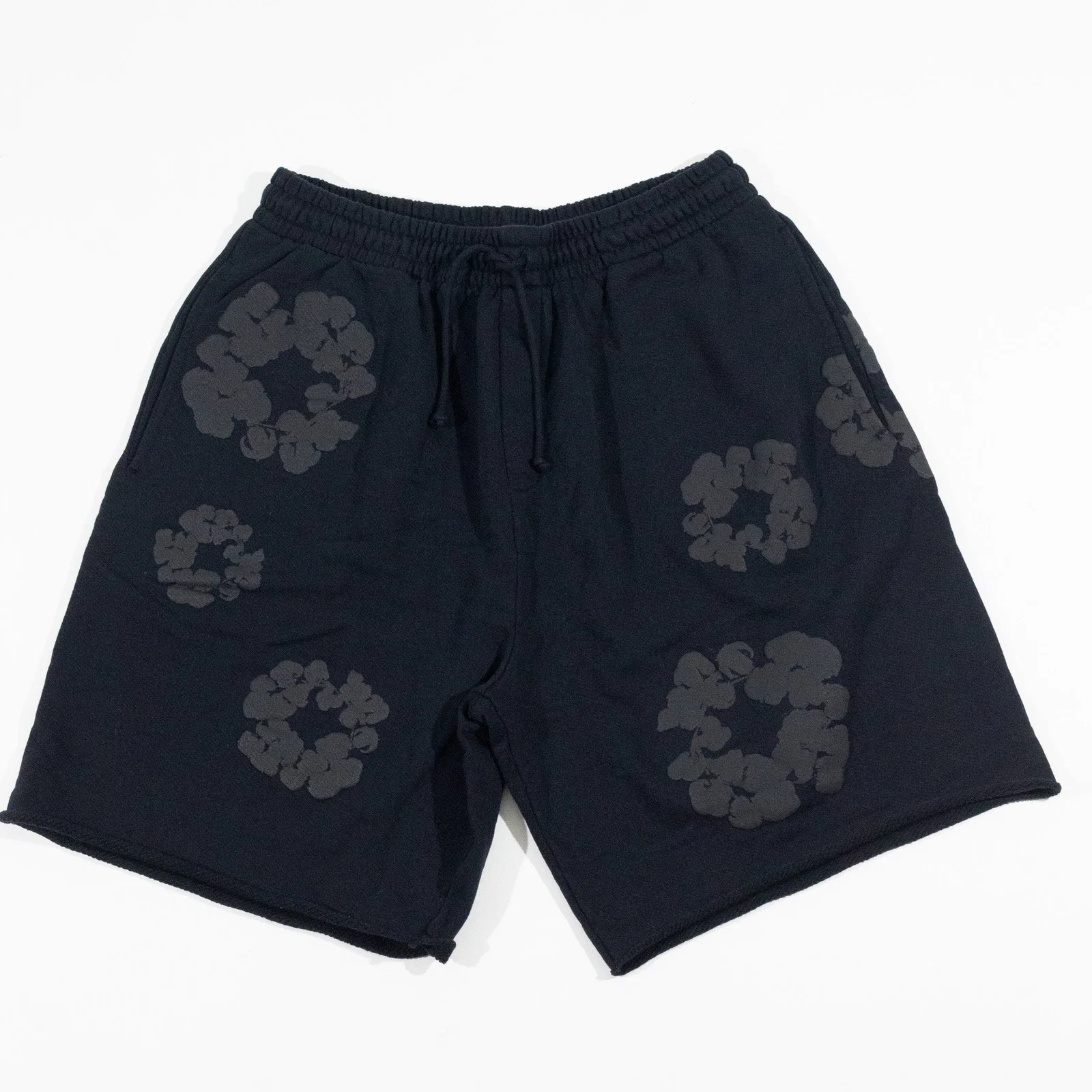 Bermuda Denim Tears Mono Wreath Sweatshorts All Black