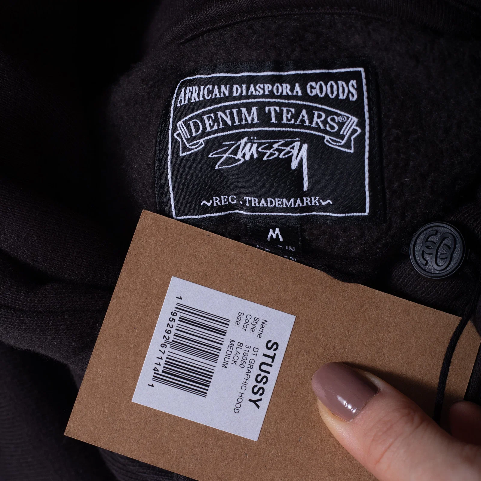 Moletom Denim Tears x Stussy — foto 3
