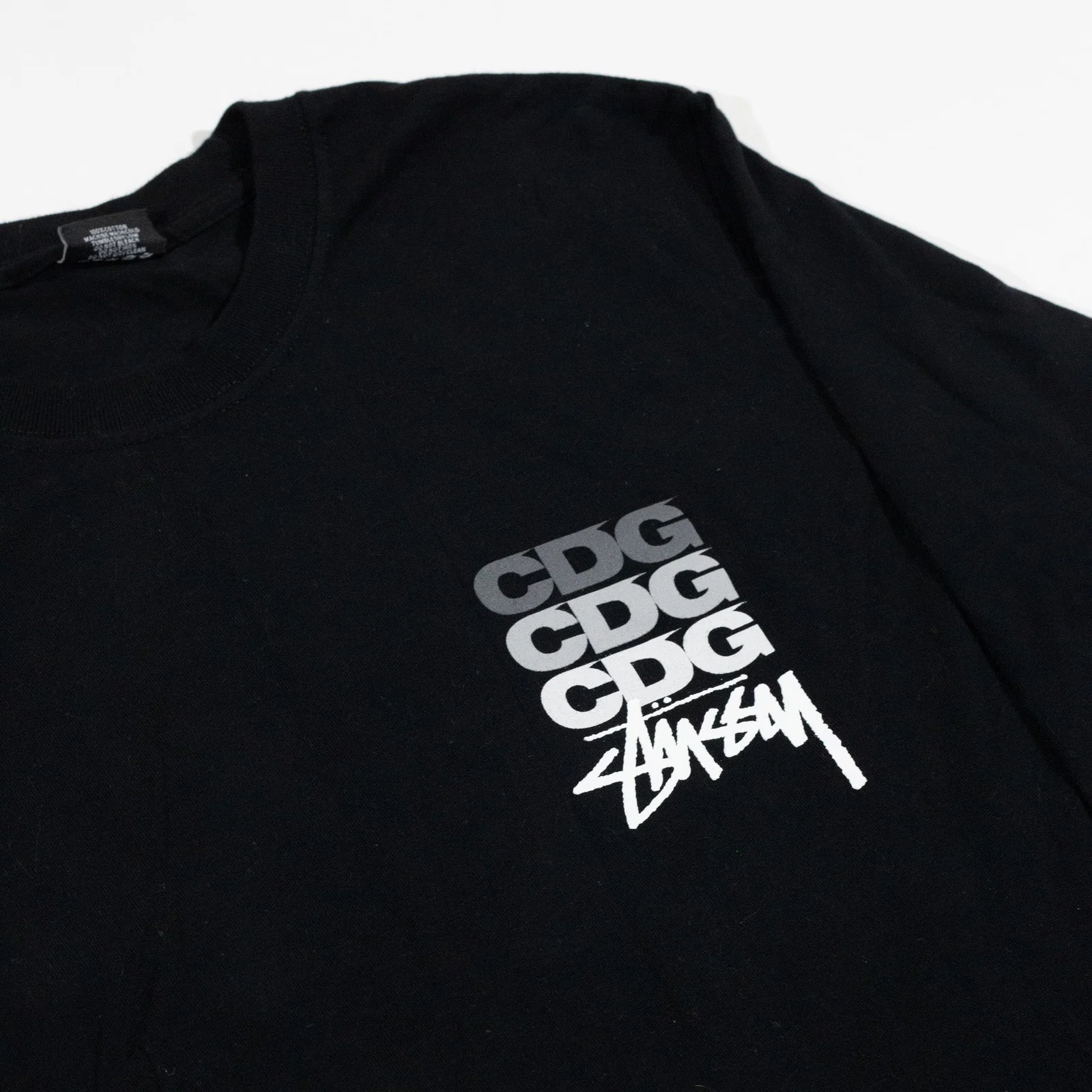 Camiseta Manga Longa Stussy x Comme Des Garçons — foto 4