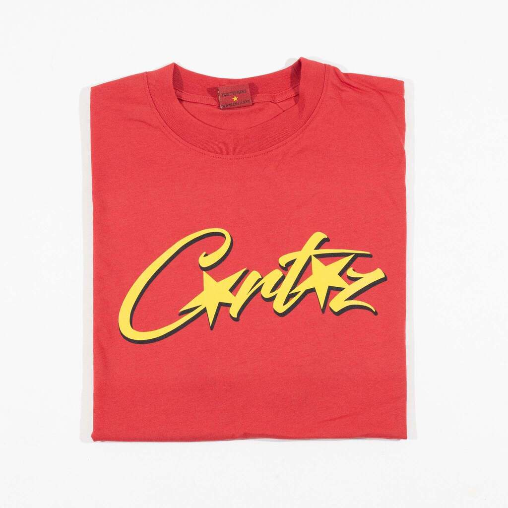 Camiseta Corteiz Allstarz Vermelha