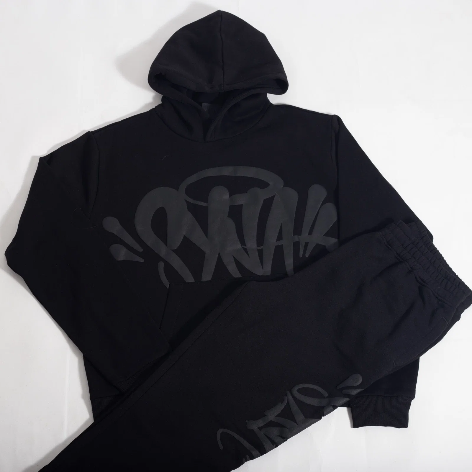 Conjunto Syna Team Tracksuit Preto completo