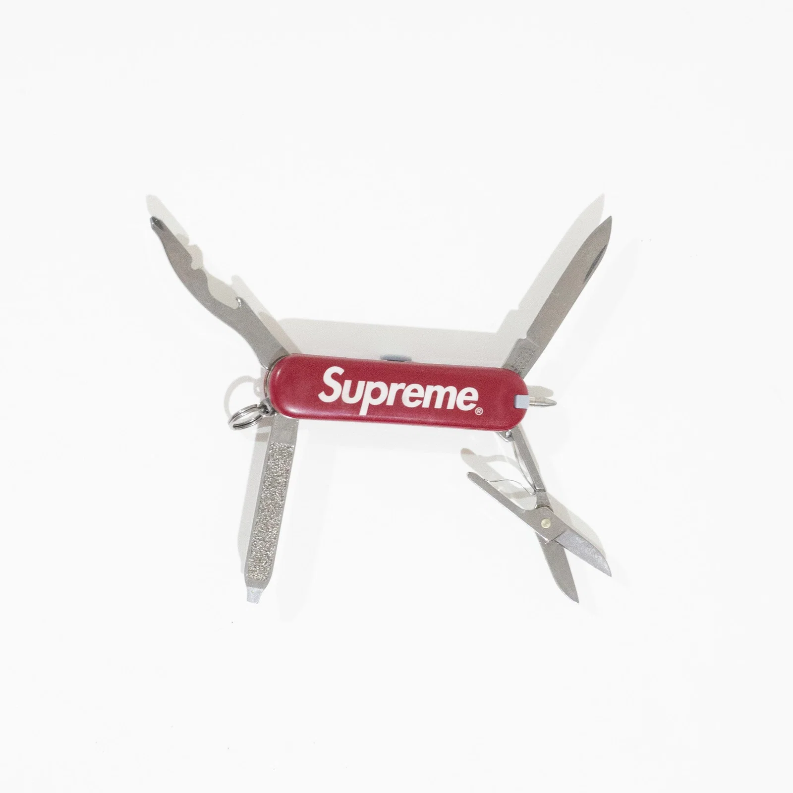Canivete - Pocket Knife Supreme Vermelho (USADO) — foto 3