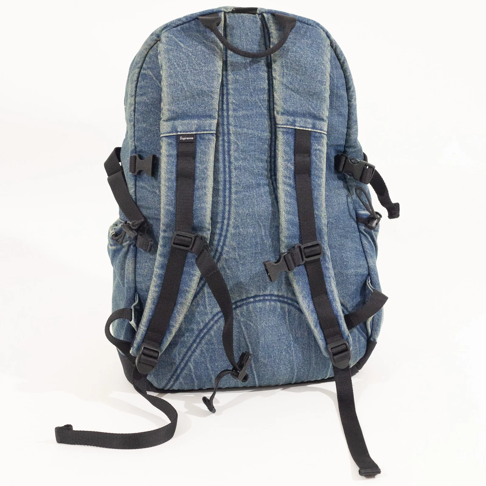Mochila Supreme Denim Azul — foto 5