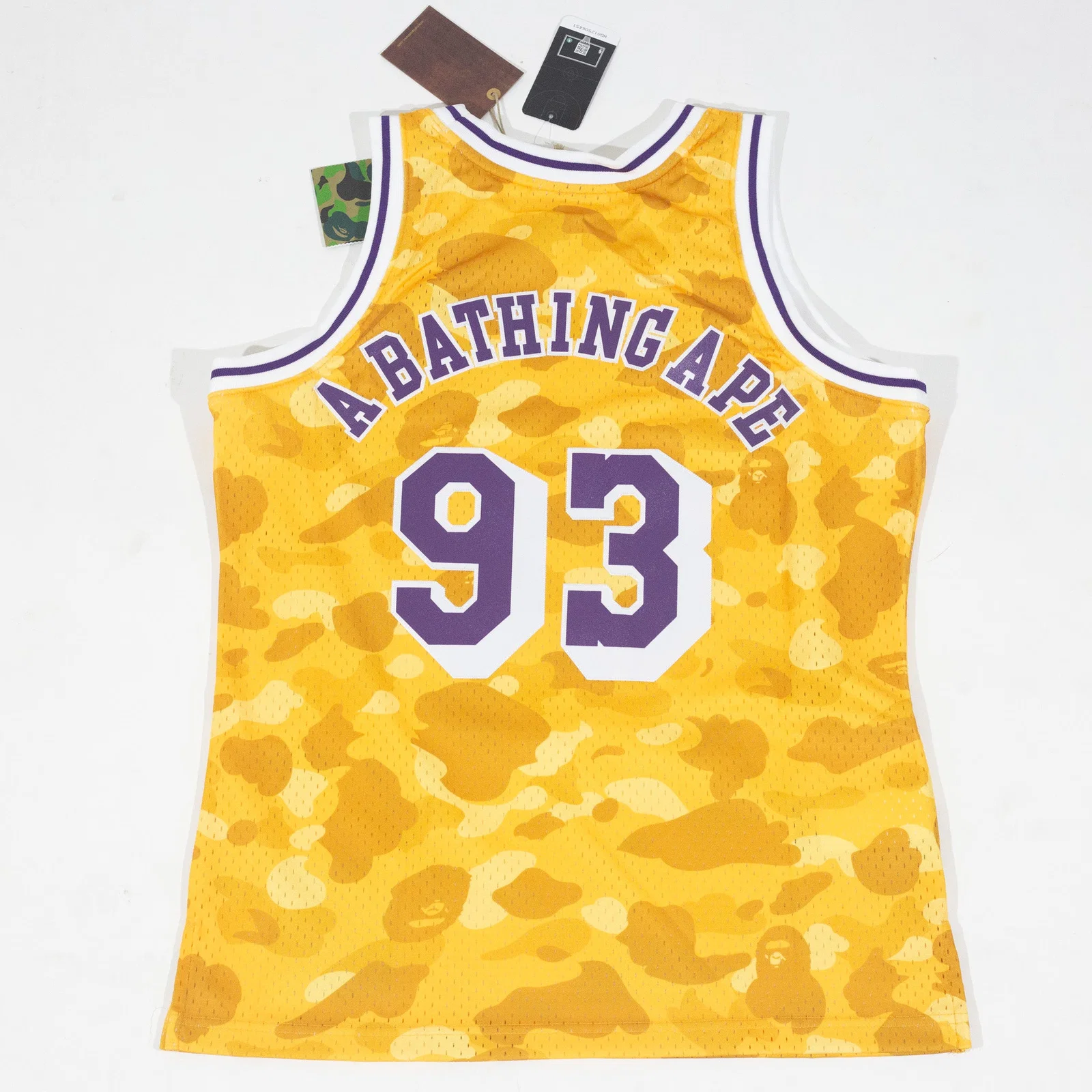 Regata BAPE x NBA x Mitchell & Ness - Lakers — foto 2