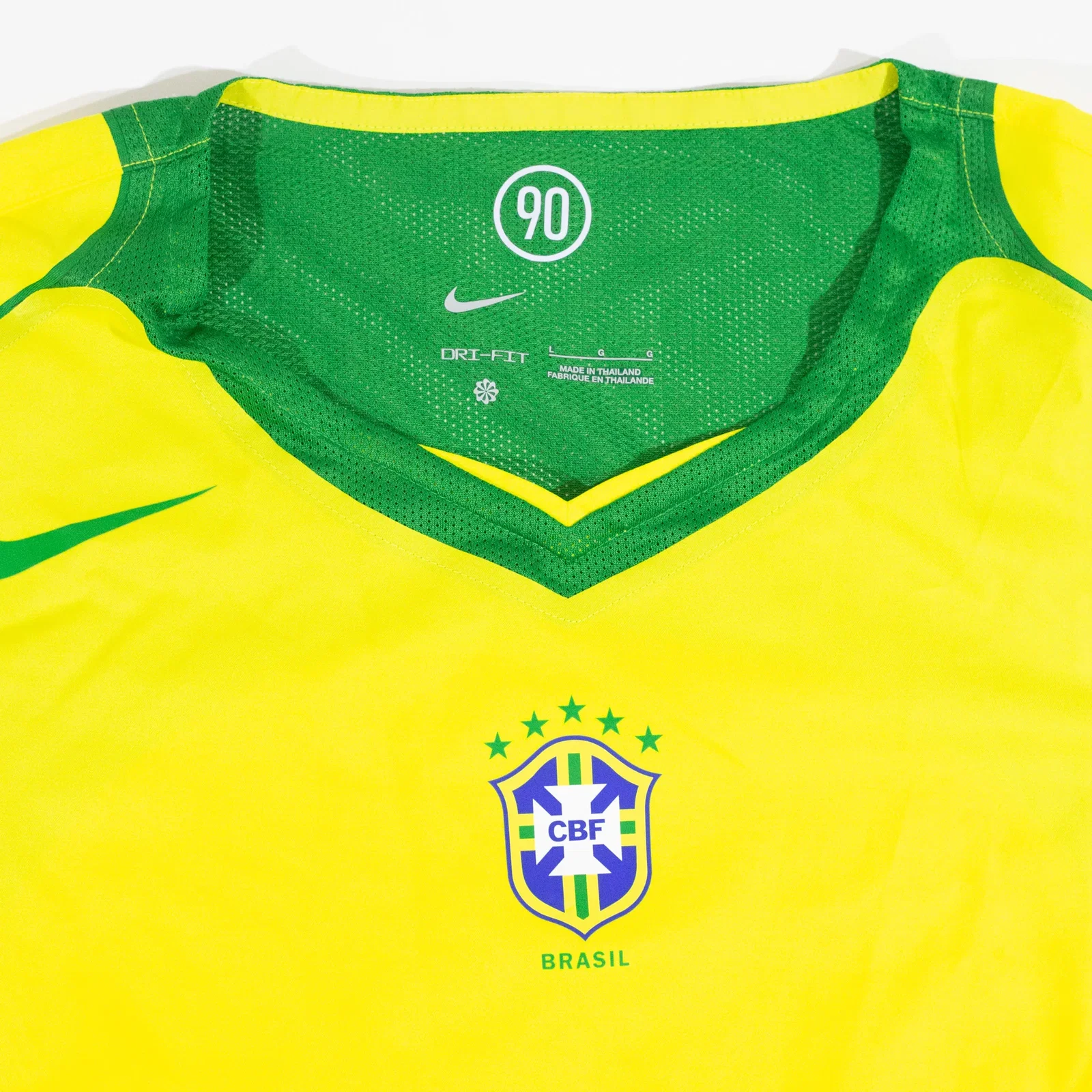 Jersey Nike Brasil 2004 Amarela — foto 2
