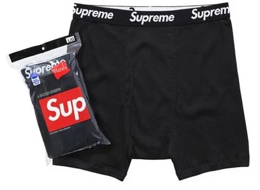 Cueca Supreme Preta (unidade)