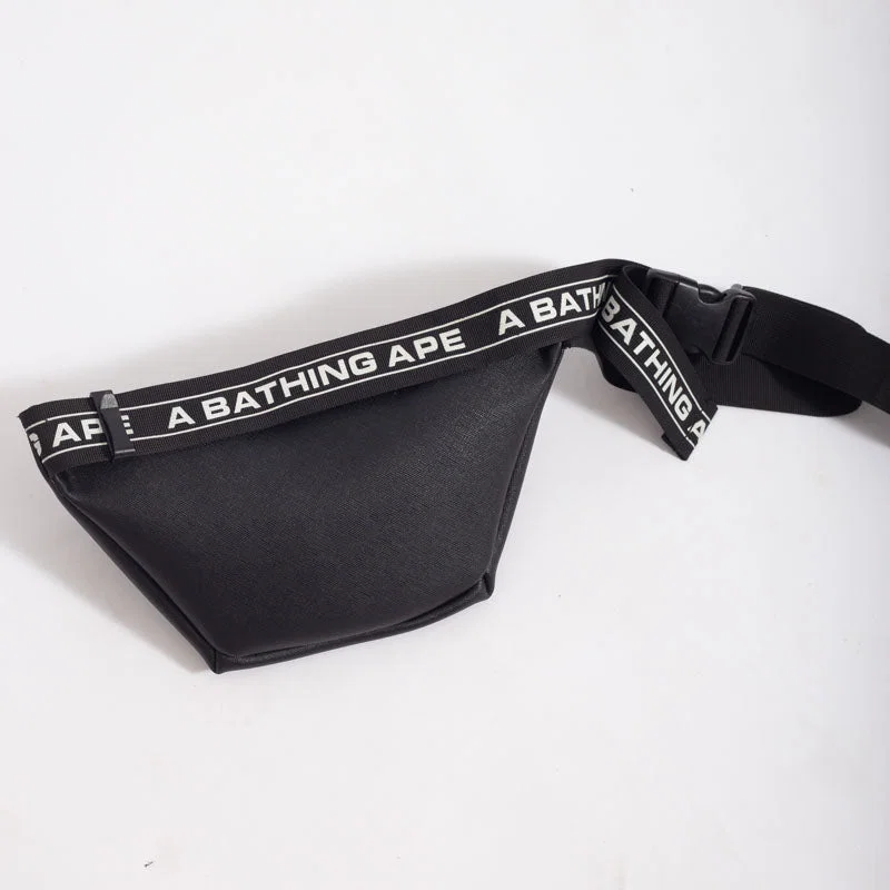 Pochete Waist Bag BAPE Couro — foto 2