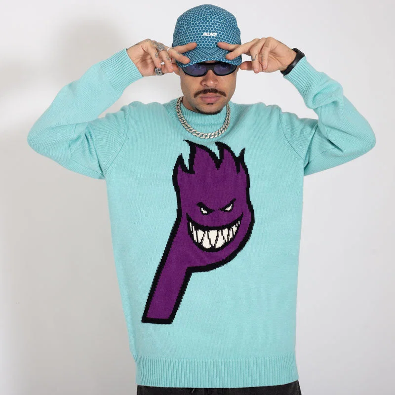 Moletom Crewneck Palace x Spitfire Blue