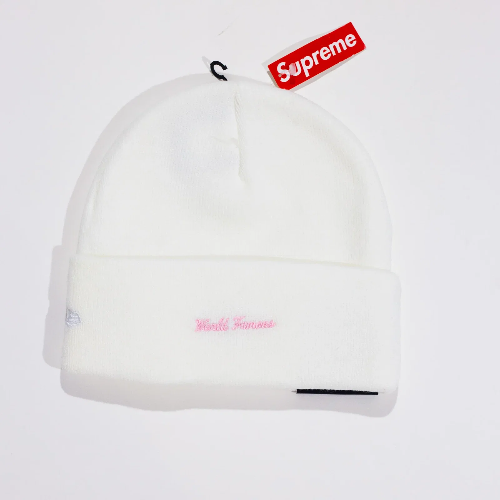 Touca Supreme Box Logo x New Era Branca — foto 3