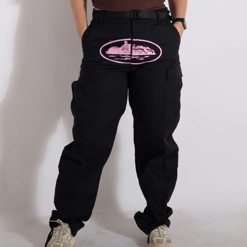 Calça Corteiz Cargo Rosa — foto 2
