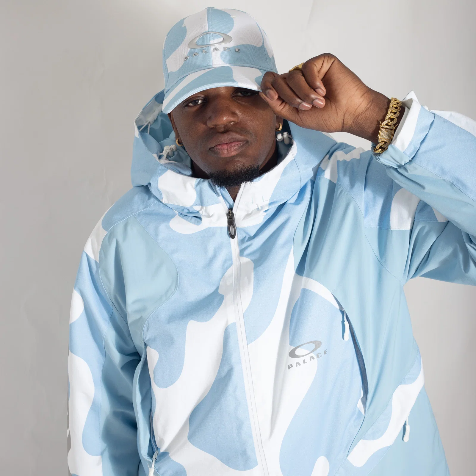 Jaqueta Palace x Oakley Snow Azul — foto 2