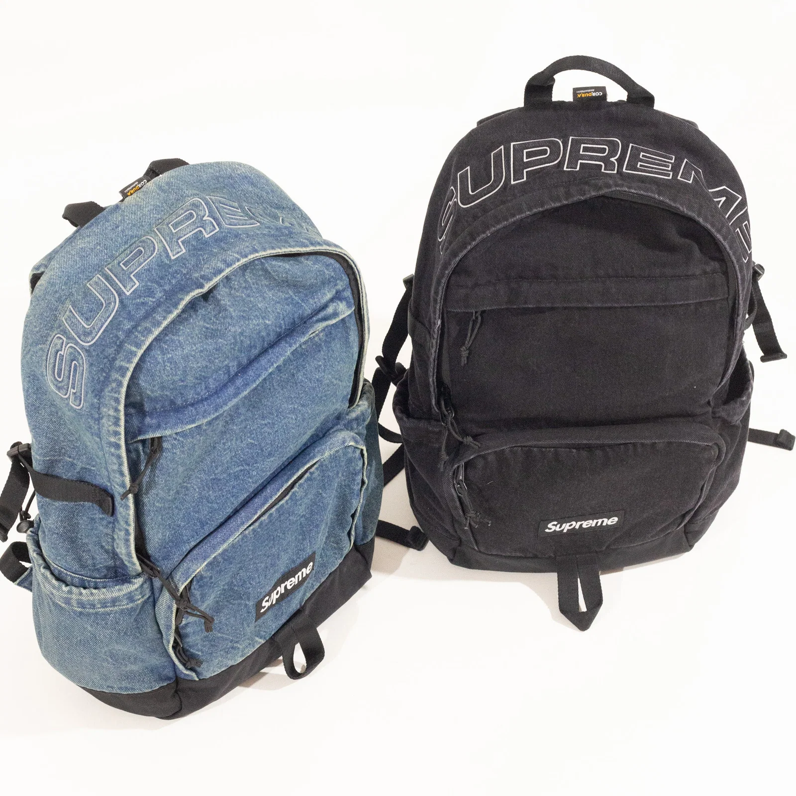Mochila Supreme Denim Azul — foto 7