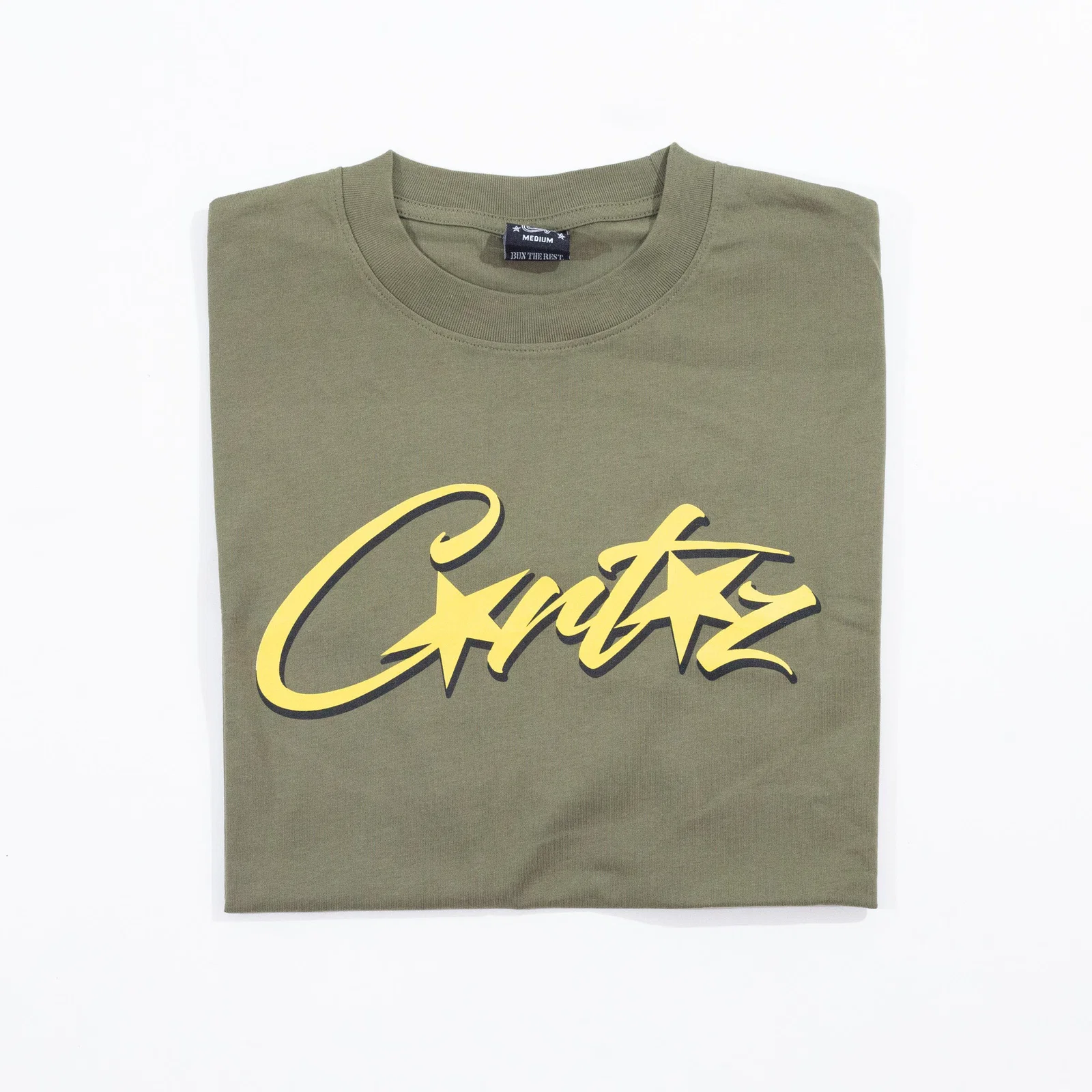 Camiseta Corteiz Allstarz Khaki
