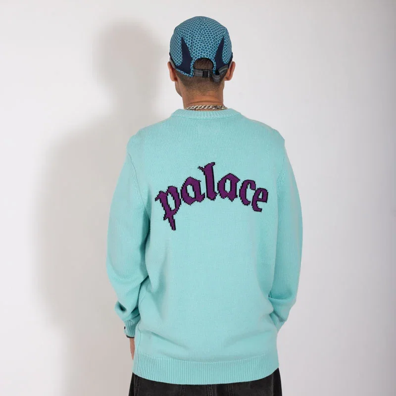 Moletom Crewneck Palace x Spitfire Blue — foto 2