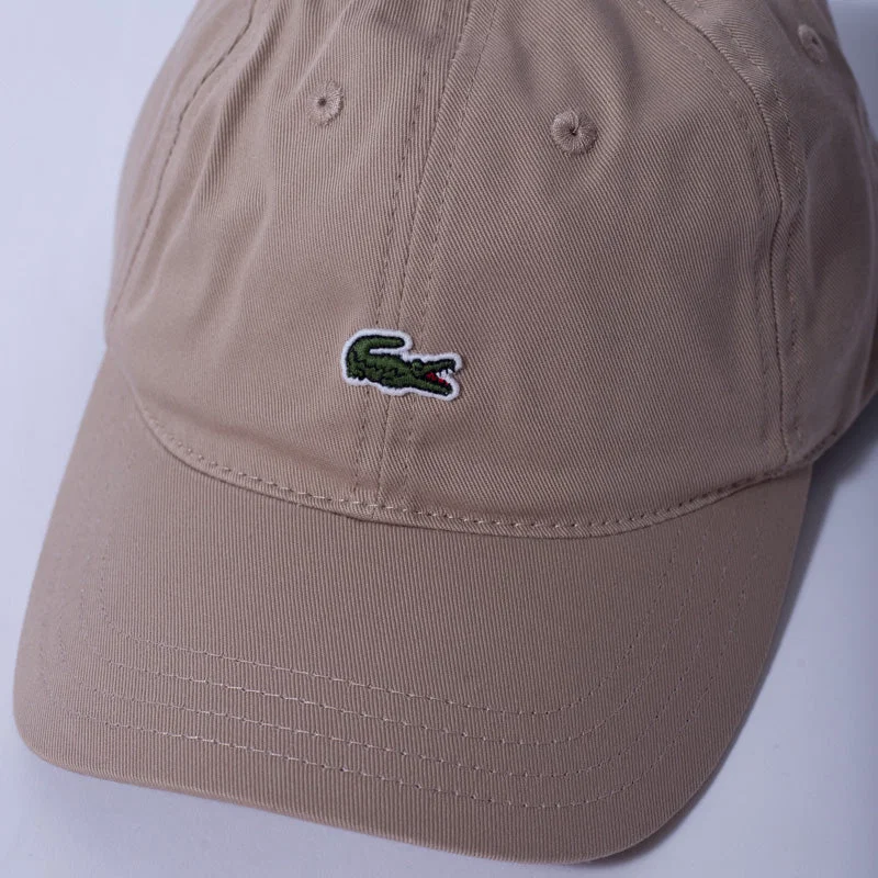 Bone Lacoste Mini Croc Bege — foto 2