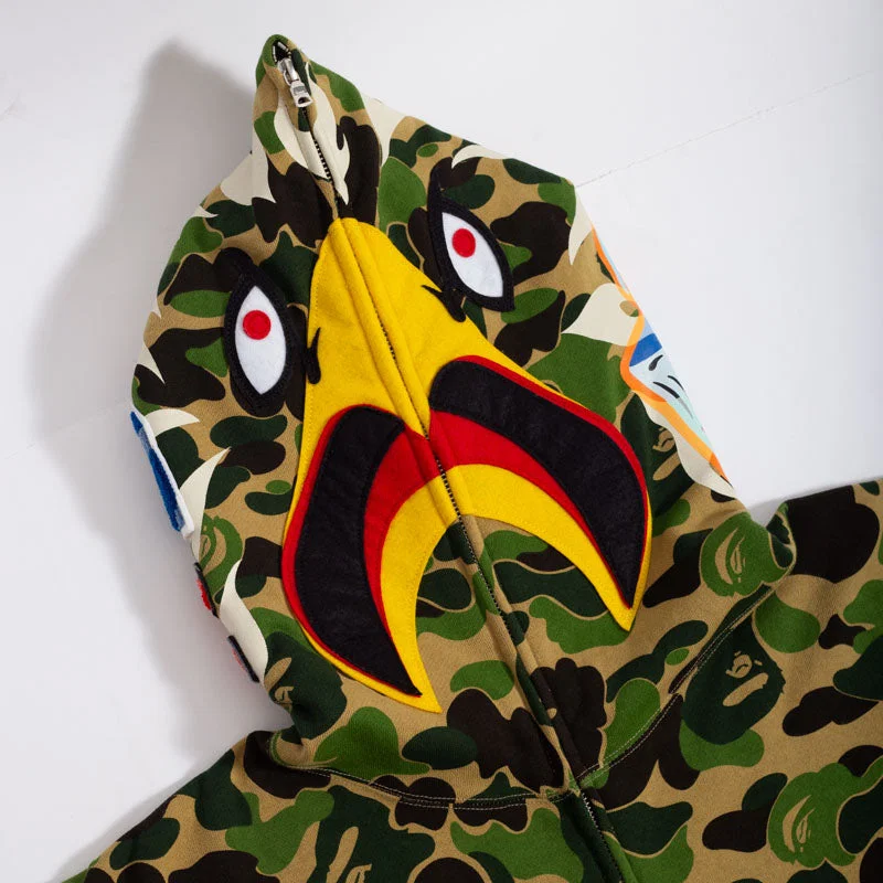 Jaqueta BAPE X Read Made ABC Camo Verde — foto 2