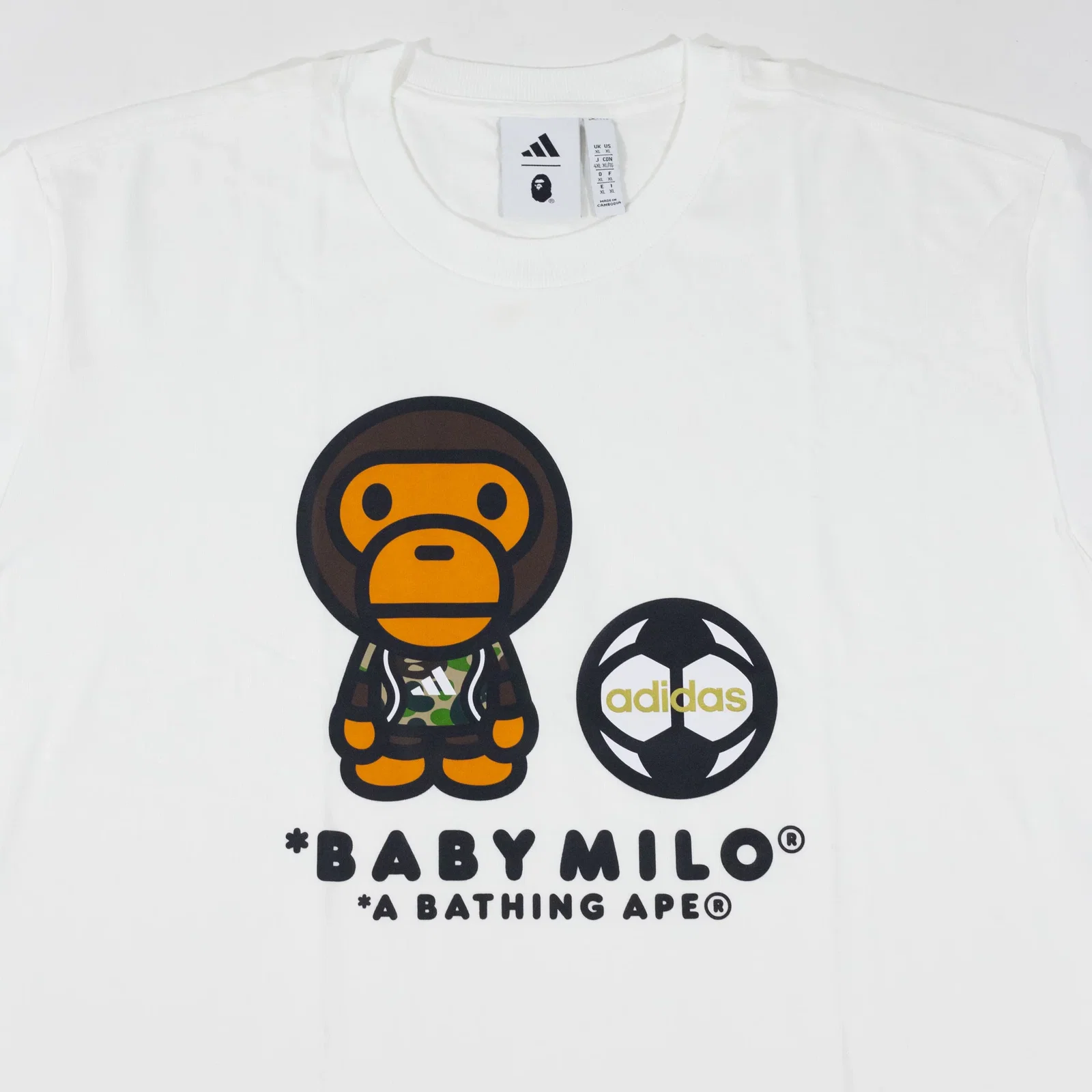 Camiseta BAPE x Adidas Baby Milo — foto 3