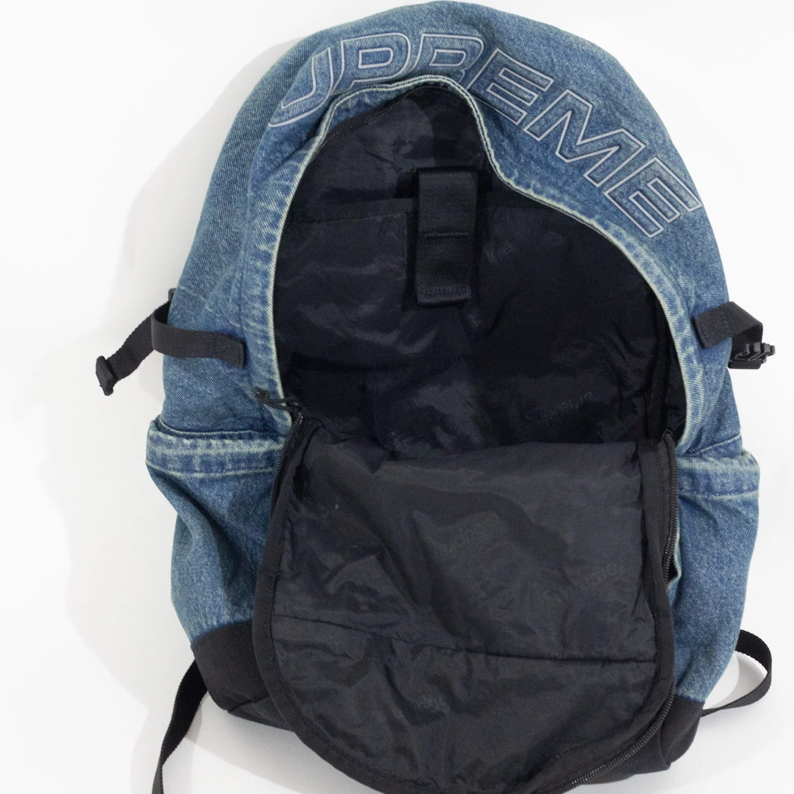 Mochila Supreme Denim Azul — foto 9