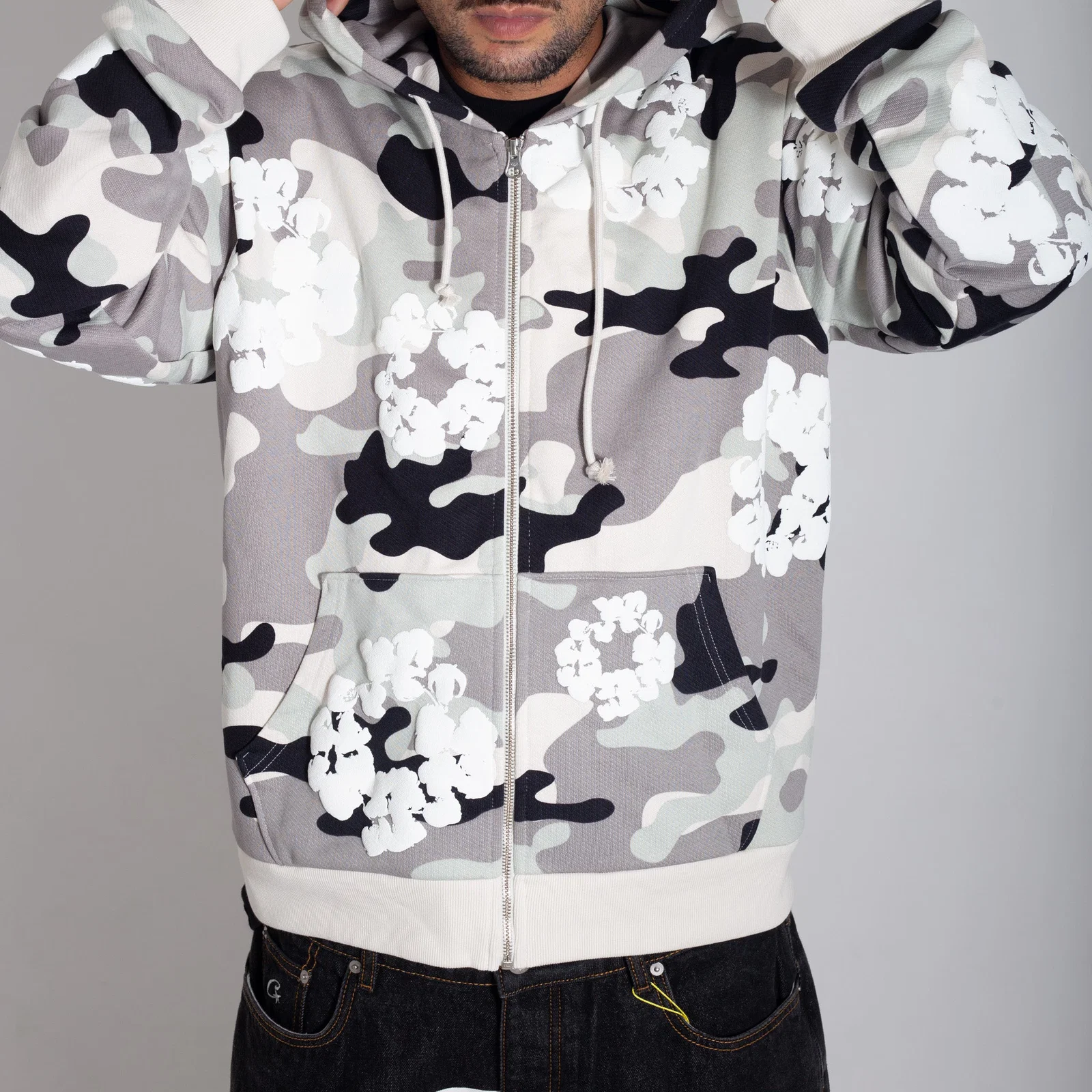Moletom Denim Tears Snow Camo — foto 5