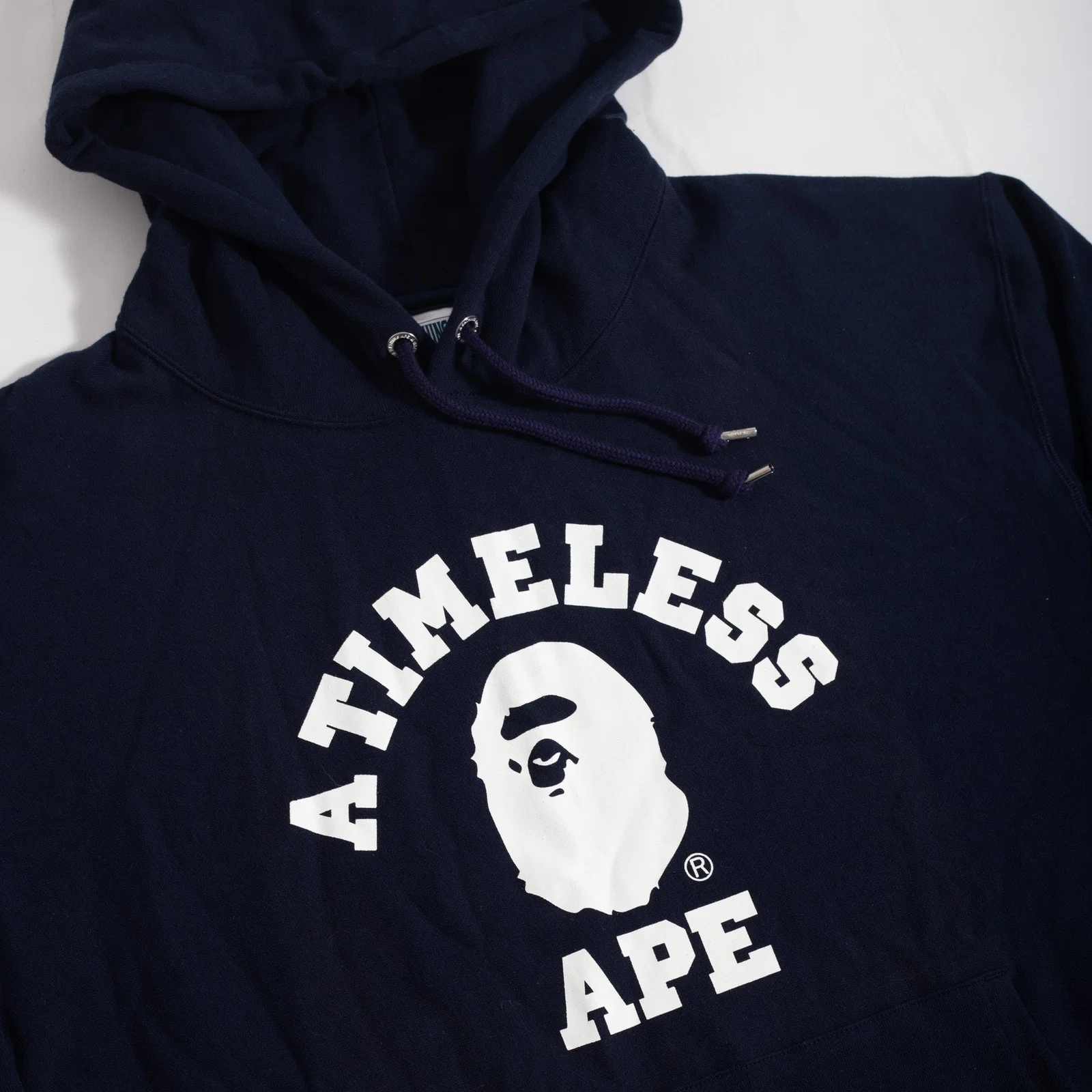 Moletom BAPE x JJJJound Azul College — foto 2